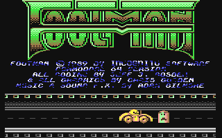 C64 GameBase Footman_[Preview] [Incognito_Software] 1989